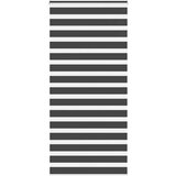 vidaXL idaxl zebra senčilo črna 95x230 cm tkanina širina 90,9 cm poliester | Shoptok.si
