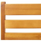  Vrtna stolica 2 kom 66,5x65x81 cm od masivnog bagremovog drva | shoptok.hr
