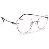  Ženske Dioptrijske naočale Silhouette Purist 5561 MW 55/17 Silver | shoptok.hr