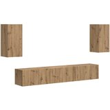  Komplet TV omaric 5 pcs Umetni hrast Konstruiran les, (5000132377) | Shoptok.si