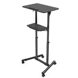 Gembird TVS-DESK-01-BK mobilni sto sa točkićima, 1110-1345 mm u