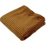 Domiva Posteljna pregrinjala Couverture boudoir micro-velours côtelé caramel Cene