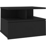 Maison Chic Stenska Nočna omarica - Nočna miza črna 40x31x27 cm inženirski les, (21689520) | Shoptok.si