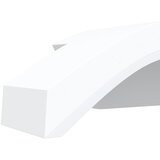  Vanjske LED zidne svjetiljke 2kom bijele od lijevanog aluminija | shoptok.hr