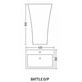  Umivaonik Battle White | shoptok.hr