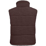 Only Brezrokavnik 'ONLSandra' čokolada | Shoptok.si