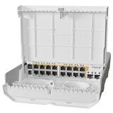 MikroTik netPower 16P zunanji Switch, 16xGigabit LAN, PoE port 16, PoE class PoE, SFP port 2 (CRS318-16P-2S+OUT), (5000368222) | Shoptok.si