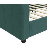 vidaXL Dnevni krevet tamnozeleni 90 x 200 cm baršunasti | shoptok.hr
