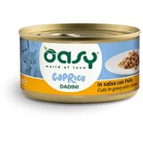 Oasy Caprice Cuts Adult piščanec koščki v omaki, konzerva - 85g 85 g | Shoptok.si