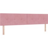  LED uzglavlje s dugmadi ružičasto 100 cm baršun | shoptok.hr