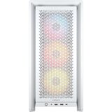 Corsair frame 4000D rs Case3xRS120 fans, 360mm radiator170mm cooler, 430mm gpu, atx, white Cijene
