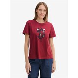 Tom Tailor Red women's t-shirt - Women | Shoptok.si
