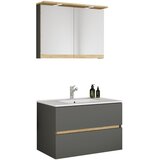 MID.YOU KOPALNICA antracit, medeni hrast | Shoptok.si