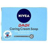 Nivea Baby Caring Cream Soap trdo milo 100 g za otroke Cene