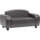SOFA za pse siva 80 x 50 x 40 cm od umjetne kože | shoptok.hr