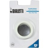 Bialetti Pribor za kavo Kit z silikonskim tesnilom in inox filtrom, (5000118383) | Shoptok.si