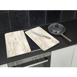 Wenko Zaštitni poklopci za štednjak u setu od kaljenog stakla 2 kom 52x30 cm Natural – | shoptok.hr