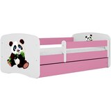 MID.YOU Dječji krevet Dreamy panda 2 160x80 sa madracem s ladicom Rozičasta | shoptok.hr