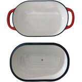 Mondex Pekač litoželezo Rodeluxe Brytfanna 37,5x31x19,5x7,5 rdeča 1kos, (5000313538) | Shoptok.si