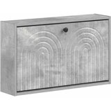  Ormar za cipele na zidu ALKMAAR 71 x 17 x 43 cm Betonska siva - Betonska siva | shoptok.hr