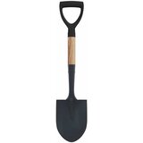  Lopata Crna 68,5 cm Čelik s premazom i čvrsto drvo | shoptok.hr