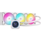Corsair Icue H150i Elite LCD XT White 360 ​​mm računalniško hlajenje, (20507906) Cene