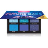 Rude Cosmetics EDM Collection paleta senčil za oči odtenek Future Bass 6 g Cene