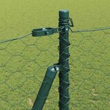  Heksagonalna ograda s betonskom osnovom 10 x 1,4 m Zelena Mreža | shoptok.hr