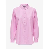 JDY Pink Ladies Striped Shirt Ella - Women