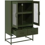 Visoka komoda maslinastozeleni 67 x 39 x 111,5 cm od čelika | shoptok.hr