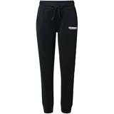 Hummel Sportske hlače 'Legacy' crna / bijela