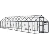  Kavez za ptice antracit 1,79x10x1,85 m aluminijski | Eponuda.com