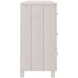  Komoda HAMAR bela 113x40x80 cm trdna borovina, (20656478) | Shoptok.si