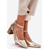 Maciejka Leather Heeled Shoes | Shoptok.si