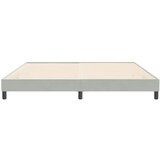 Box Spring krevet bez madracem svijetlo sivi 200x220 cm baršun | Eponuda.ba