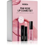 NOBEA Day-to-Day Pink Rose Lip Combo Set poklon set za usne | shoptok.hr