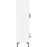  Visoka komoda bijela 69,5 x 31 x 115 cm od konstruiranog drva | shoptok.hr