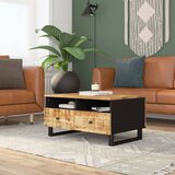  Stolić za kavu 80x54x40 cm od drva manga i konstruiranog drva | shoptok.hr