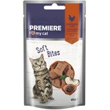 Premiere MultiFit priboljšek za mačke Soft Bites piščančja jetra in jabolka 40 g | Shoptok.si