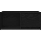 vidaXL TV ormarić crni hrast 60x31x25,5 cm konstruirano drvo | shoptok.hr