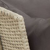  Vrtna sofa s jastucima svijetlo sivi poliratan | shoptok.hr