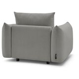 Bobochic Paris Siva fotelja Ernest – | shoptok.hr