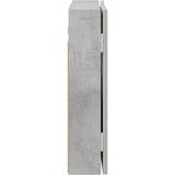 Kabinet za mete Betonska siva 56 x 12 x 53,5 cm | shoptok.hr