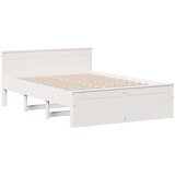  Okvir kreveta bez madraca s uzglavljem 140x200 cm od borovine | shoptok.hr