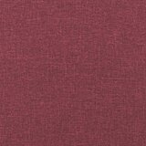  3-dijelni set sofa s jastucima crvena boja vina od tkanine | shoptok.hr