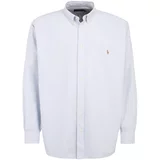 Polo Ralph Lauren Big & Tall Košulja svijetloplava / bijela