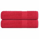 vidaXL Ručnici za ruke FROGN 2 kom. Crveni 50x100 cm 360 g/m² - Crvena 50 x 100 cm 2 Cijene