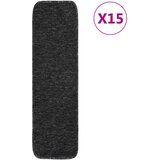 vidaXL Protuklizni otirači za stepenice 15 kom 75 x 20 cm antracit Cijene