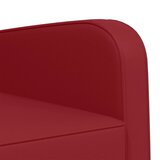  Fotelja Vinska crvena Umjetna koža - boja crnog vina | shoptok.hr
