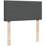 vidaXL Krevet s oprugama i madracem tamnosivi 90 x 190 cm od tkanine | shoptok.hr